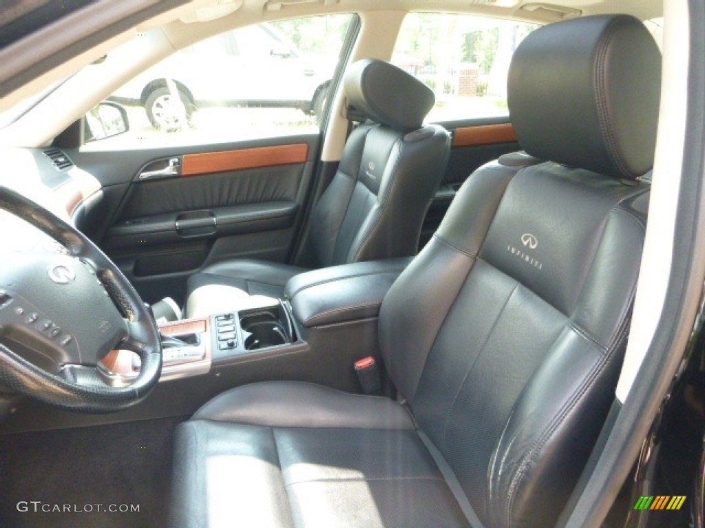 2007 M 35x Sedan - Black Obsidian / Graphite photo #15