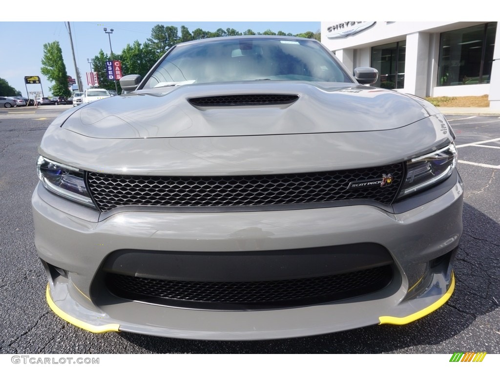 2017 Charger R/T Scat Pack - Destroyer Grey / Black photo #2