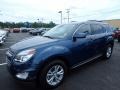 Patriot Blue Metallic 2017 Chevrolet Equinox LT AWD