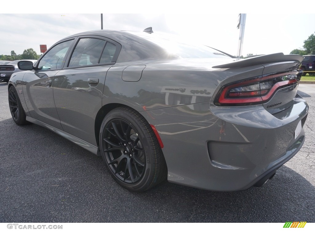 2017 Charger R/T Scat Pack - Destroyer Grey / Black photo #5