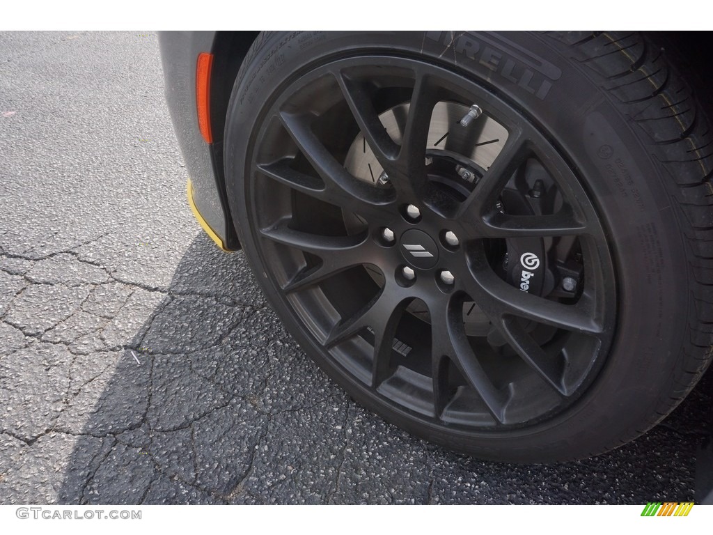 2017 Charger R/T Scat Pack - Destroyer Grey / Black photo #11