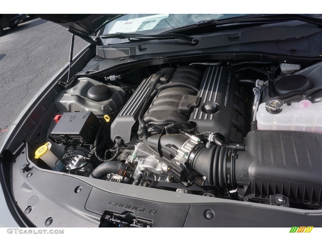 2017 Charger R/T Scat Pack - Destroyer Grey / Black photo #13