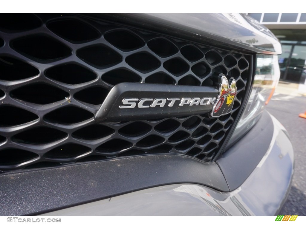 2017 Charger R/T Scat Pack - Destroyer Grey / Black photo #14