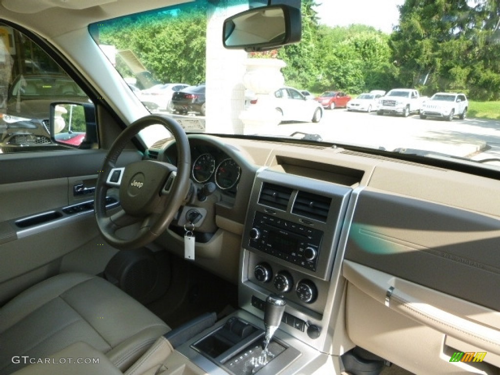 2010 Liberty Limited 4x4 - Deep Water Blue Pearl / Dark Slate Gray photo #12