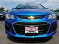 2017 Kinetic Blue Metallic Chevrolet Sonic LS Sedan  photo #2