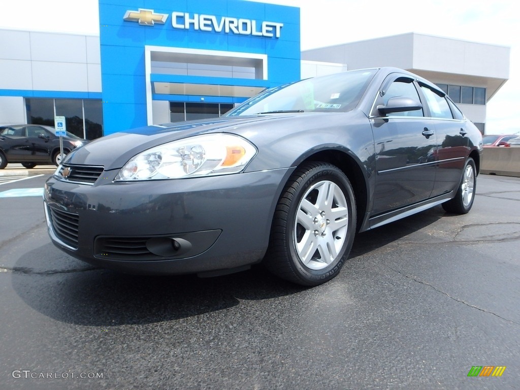 2011 Impala LT - Cyber Gray Metallic / Ebony photo #2