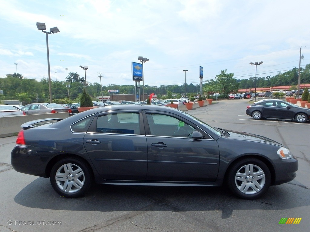 2011 Impala LT - Cyber Gray Metallic / Ebony photo #9