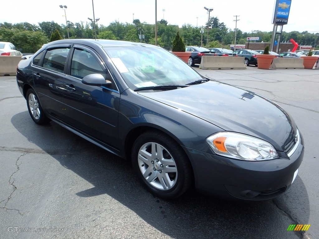 2011 Impala LT - Cyber Gray Metallic / Ebony photo #10