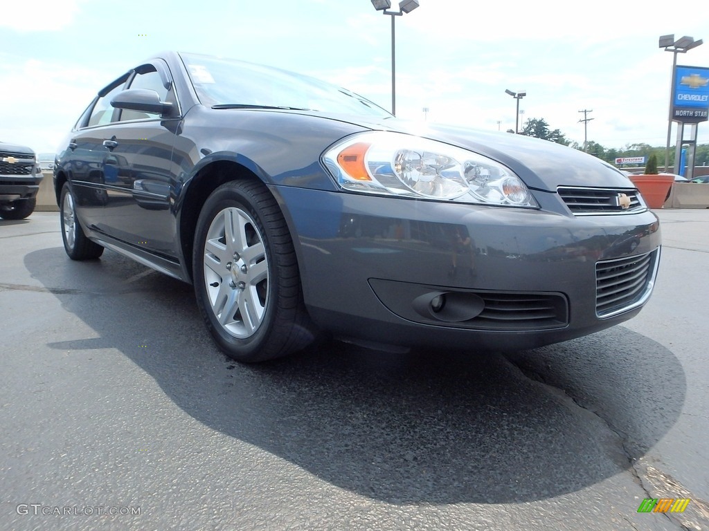 2011 Impala LT - Cyber Gray Metallic / Ebony photo #11