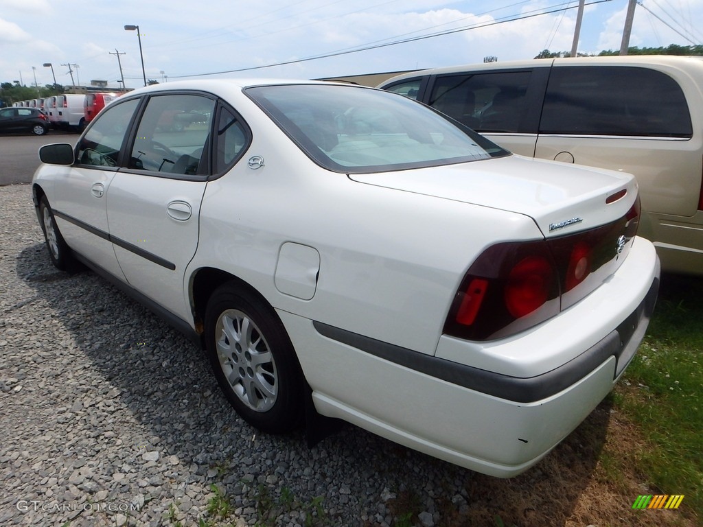 2002 Impala  - White / Medium Gray photo #2