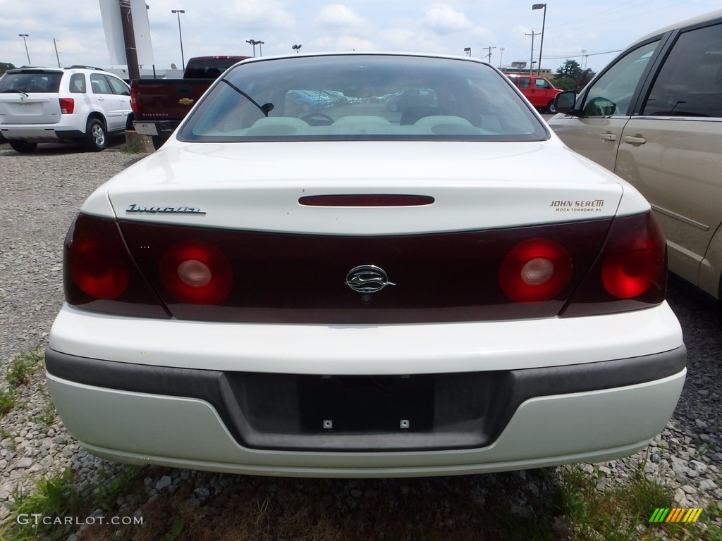 2002 Impala  - White / Medium Gray photo #3