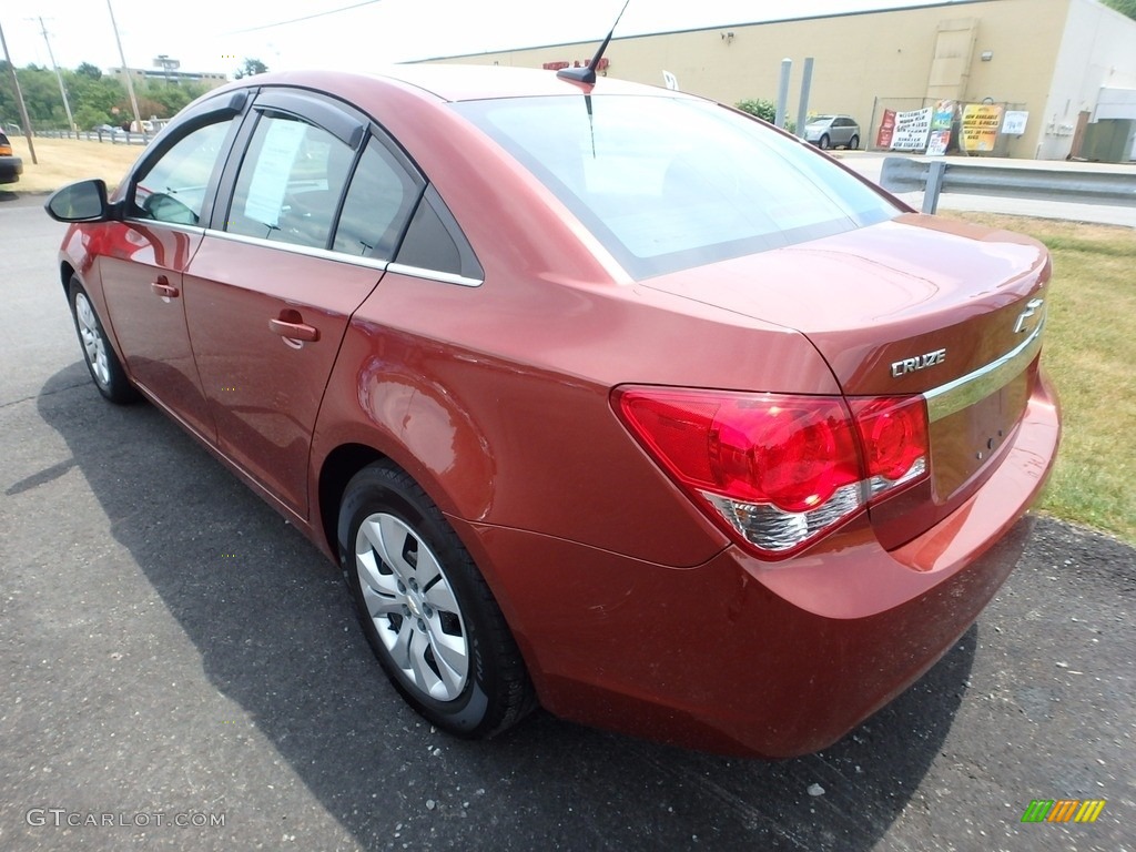 2012 Cruze LS - Autumn Red Metallic / Jet Black/Medium Titanium photo #2