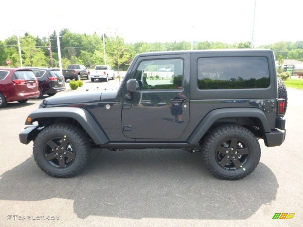 2017 Wrangler Sport 4x4 - Rhino / Black photo #2