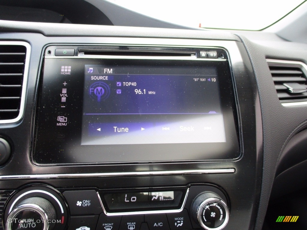 2014 Civic EX Coupe - Rallye Red / Gray photo #16