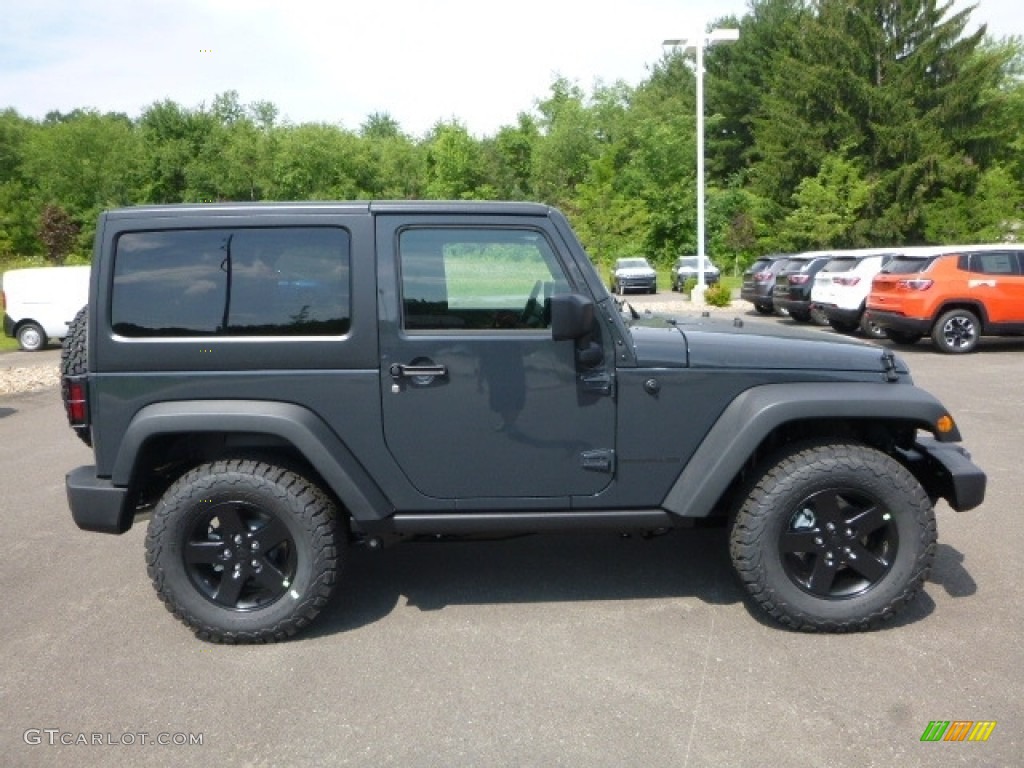 2017 Wrangler Sport 4x4 - Rhino / Black photo #6