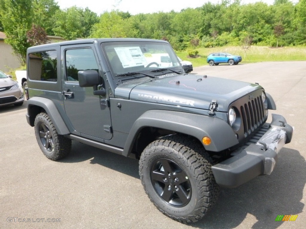 2017 Wrangler Sport 4x4 - Rhino / Black photo #7