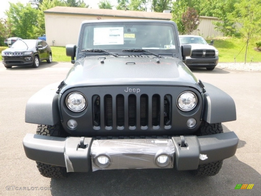 2017 Wrangler Sport 4x4 - Rhino / Black photo #8