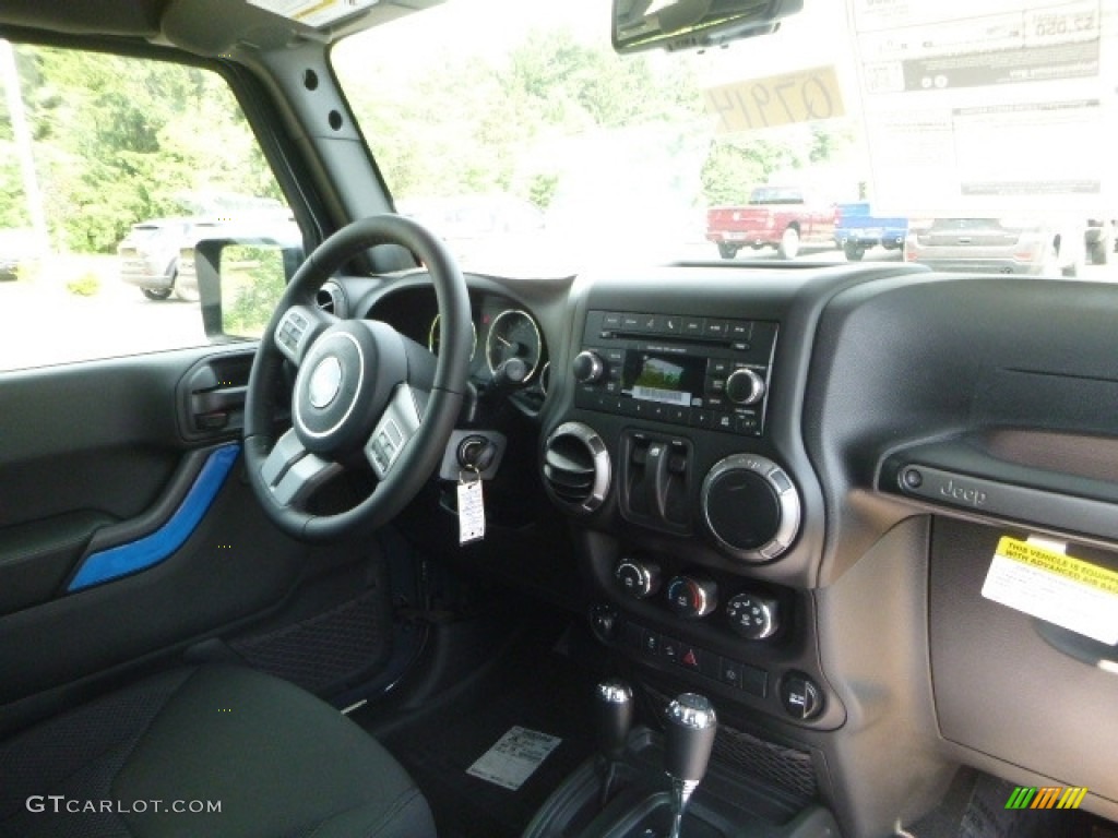 2017 Wrangler Sport 4x4 - Rhino / Black photo #12