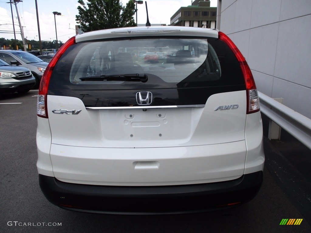 2014 CR-V LX AWD - White Diamond Pearl / Gray photo #5