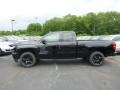 2017 Black Chevrolet Silverado 1500 Custom Double Cab 4x4  photo #2