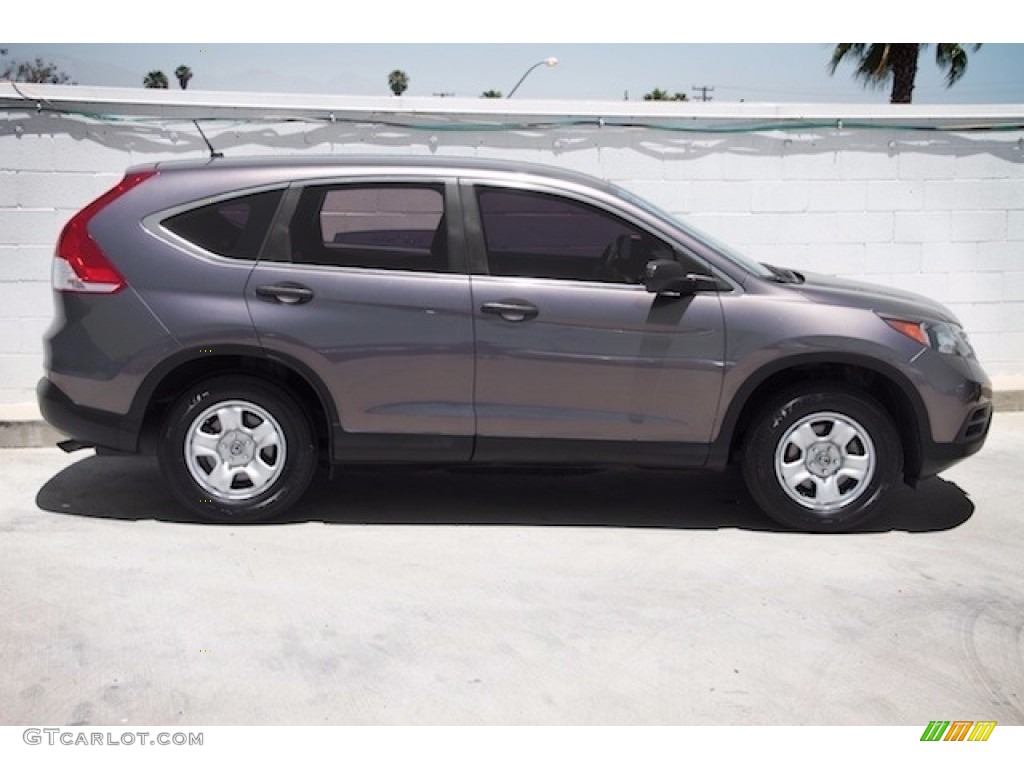 2014 CR-V LX - Urban Titanium Metallic / Black photo #10