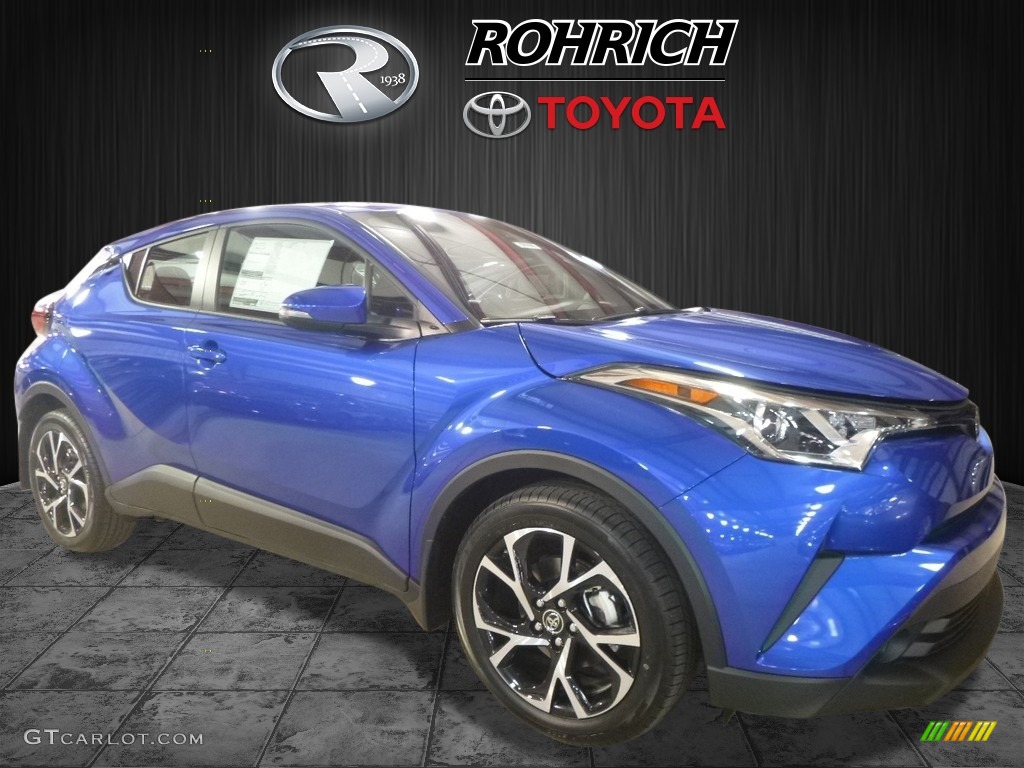 2018 C-HR XLE - Blue Eclipse Metallic / Black photo #1