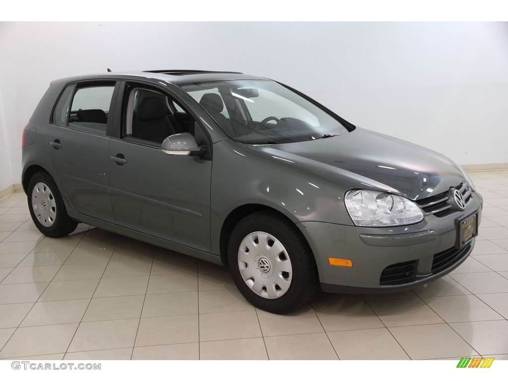 2007 Rabbit 4 Door - Sage Green Metallic / Anthracite photo #1