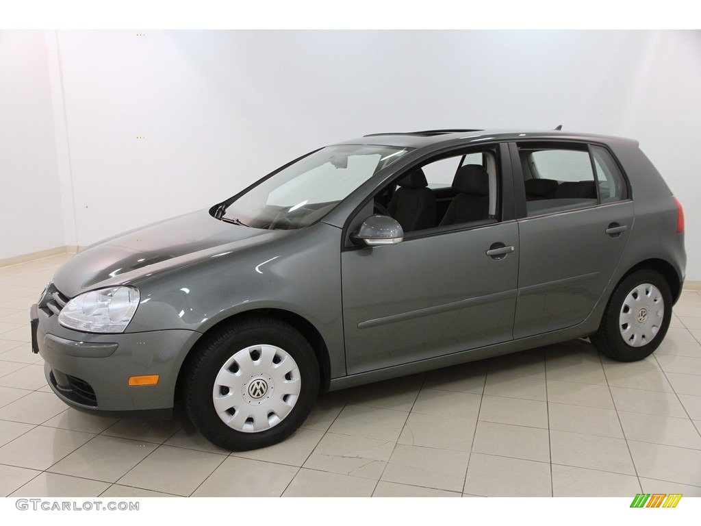 2007 Rabbit 4 Door - Sage Green Metallic / Anthracite photo #3