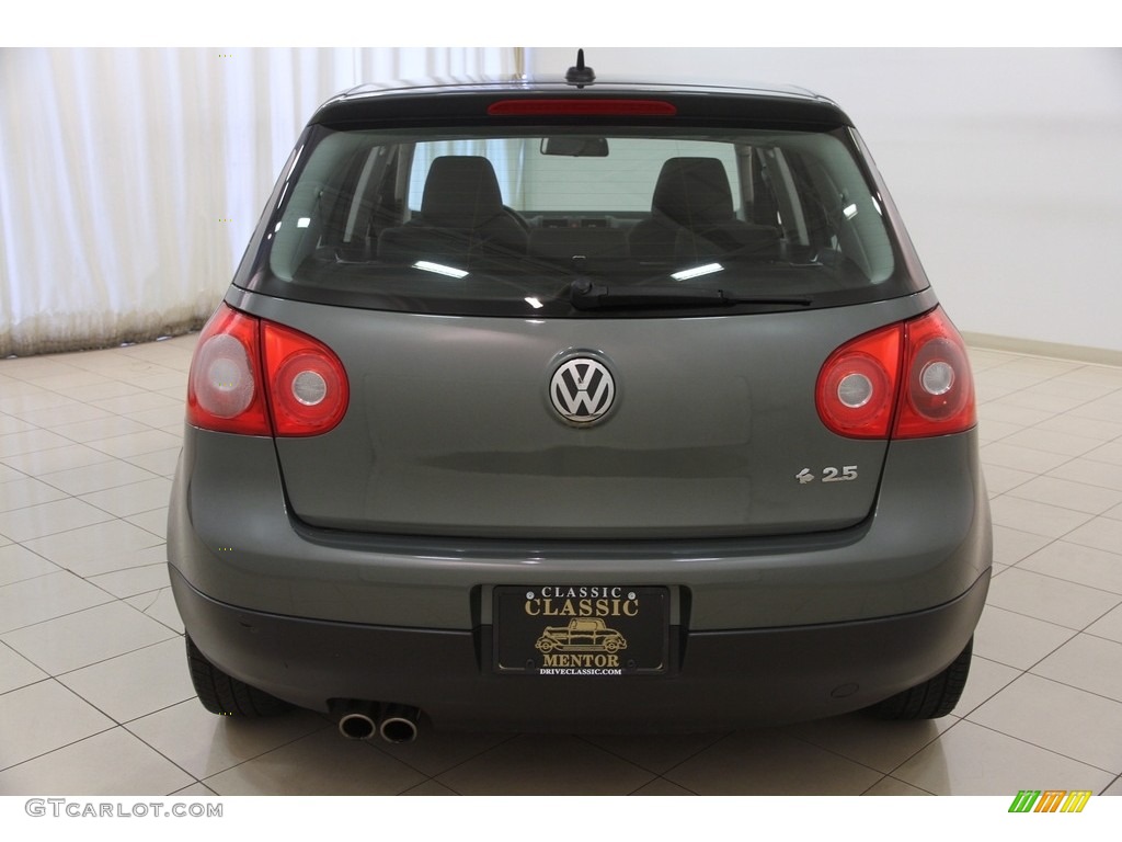 2007 Rabbit 4 Door - Sage Green Metallic / Anthracite photo #15