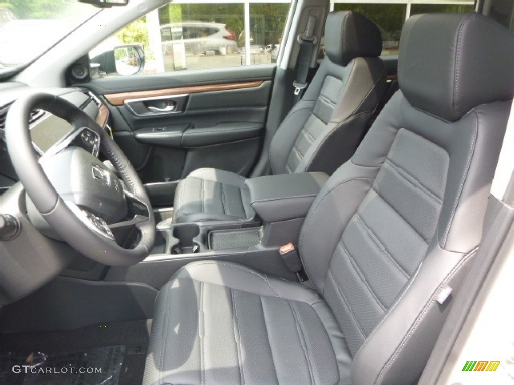 2017 CR-V Touring AWD - White Diamond Pearl / Gray photo #8