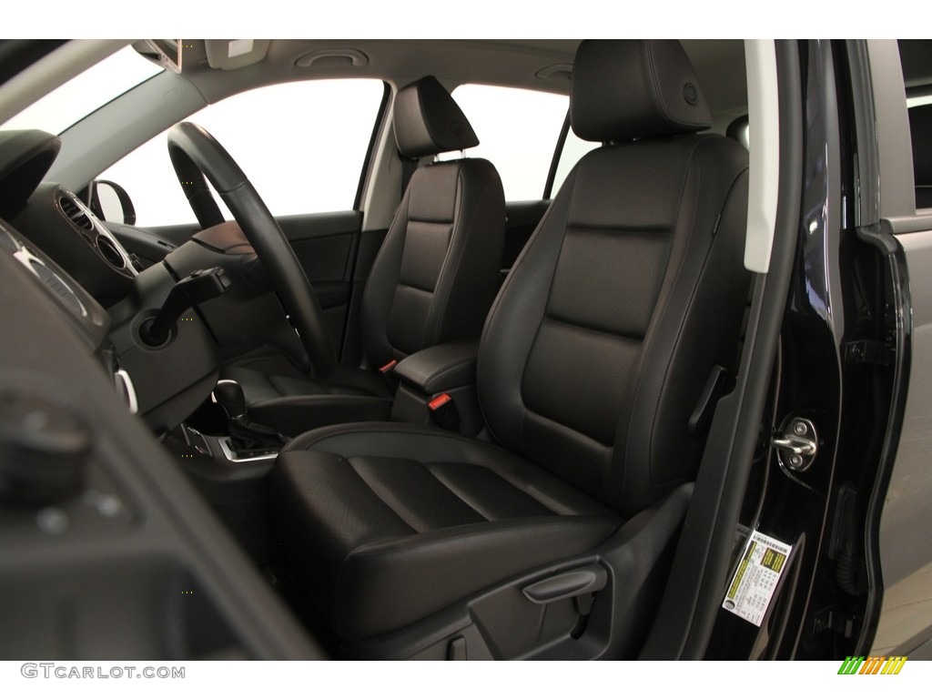 Charcoal Interior 2016 Volkswagen Tiguan S 4MOTION Photo #121073043