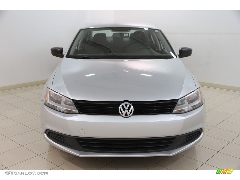 2014 Jetta S Sedan - Reflex Silver Metallic / Titan Black photo #2