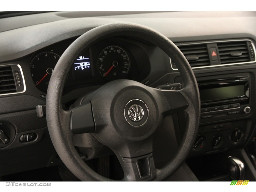 2014 Jetta S Sedan - Reflex Silver Metallic / Titan Black photo #6