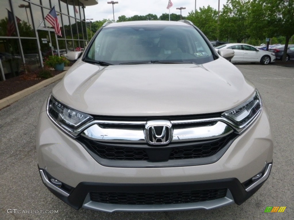 2017 CR-V Touring AWD - Sandstorm Metallic / Ivory photo #6