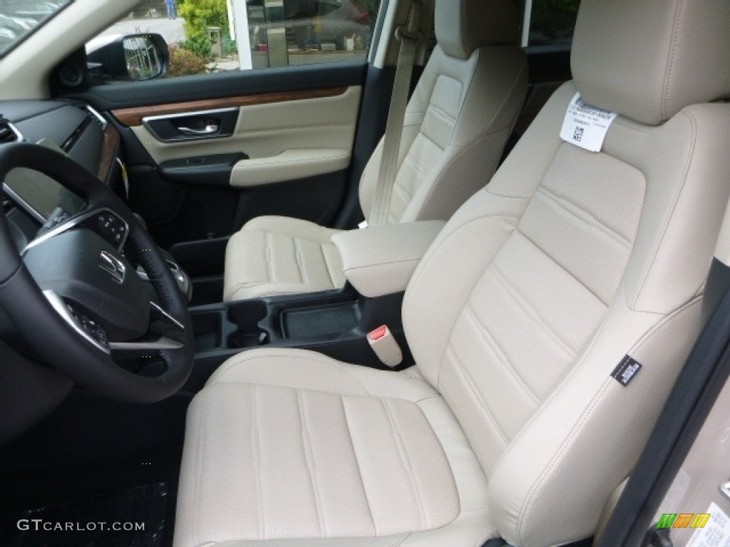 2017 CR-V Touring AWD - Sandstorm Metallic / Ivory photo #8