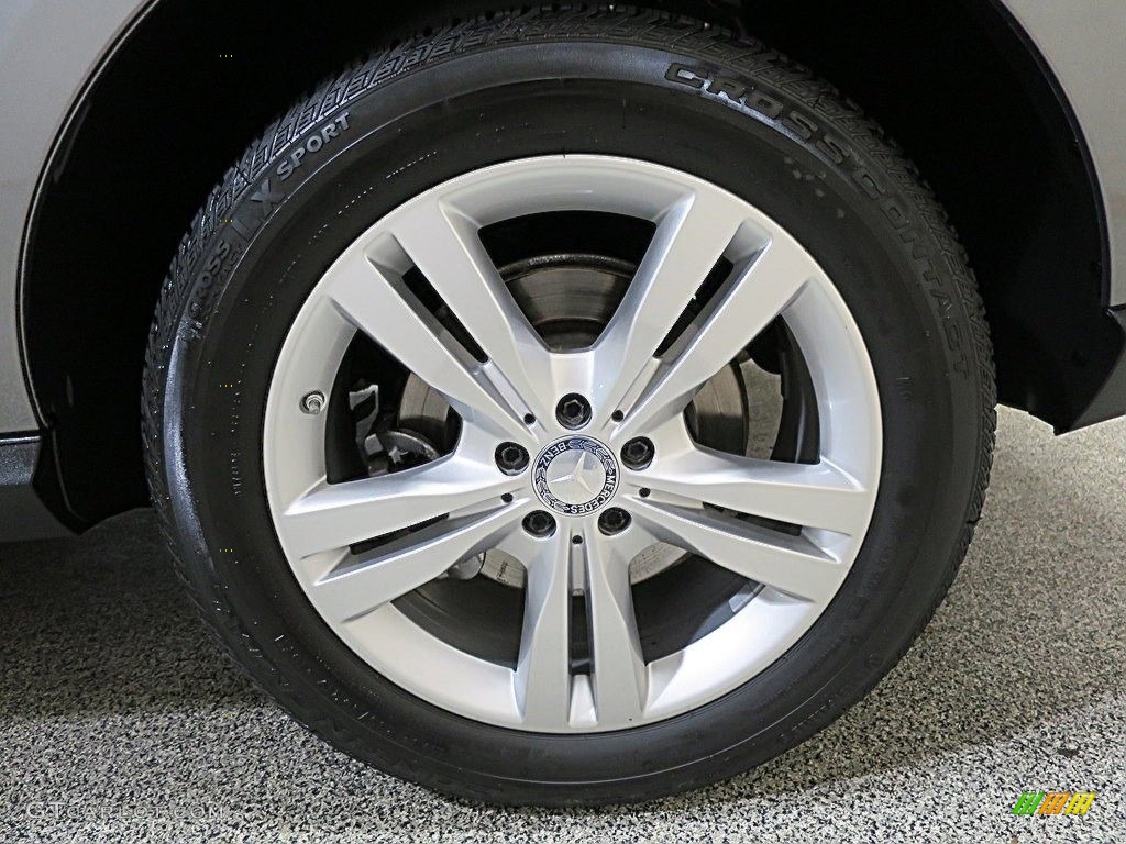 2012 ML 350 4Matic - Palladium Silver Metallic / Almond Beige photo #10