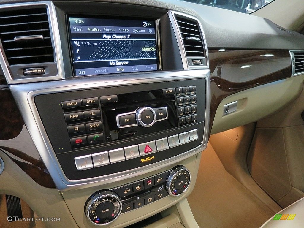 2012 ML 350 4Matic - Palladium Silver Metallic / Almond Beige photo #24