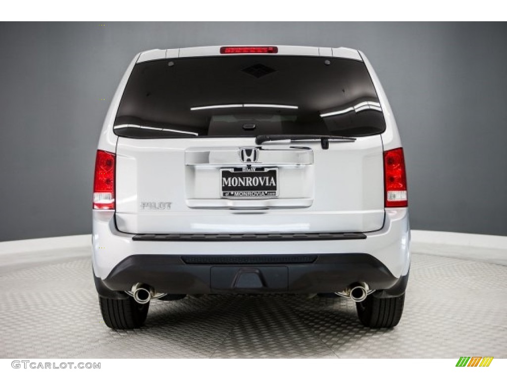 2015 Pilot EX - Alabaster Silver Metallic / Gray photo #3