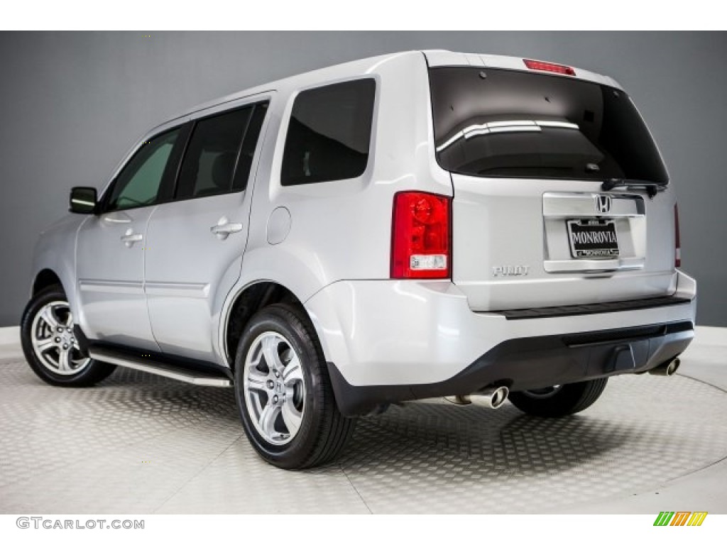 2015 Pilot EX - Alabaster Silver Metallic / Gray photo #10