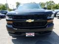 2017 Black Chevrolet Silverado 1500 Custom Double Cab 4x4  photo #2