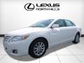 2011 Super White Toyota Camry XLE  photo #4