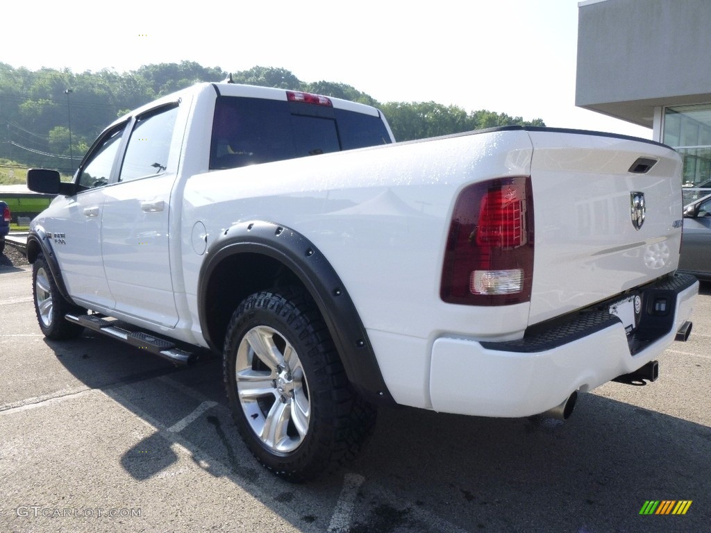 2013 1500 Sport Crew Cab 4x4 - Bright White / Black photo #2