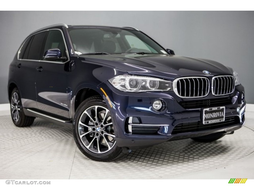 2017 X5 xDrive35d - Imperial Blue Metallic / Black photo #12