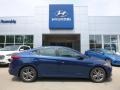 2017 Lakeside Blue Hyundai Elantra SE  photo #1