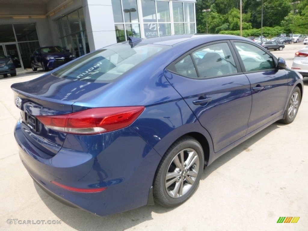 2017 Elantra SE - Lakeside Blue / Gray photo #2