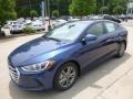 2017 Lakeside Blue Hyundai Elantra SE  photo #5