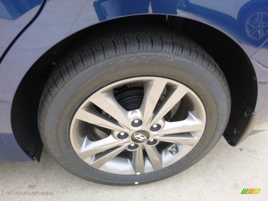 2017 Elantra SE - Lakeside Blue / Gray photo #7