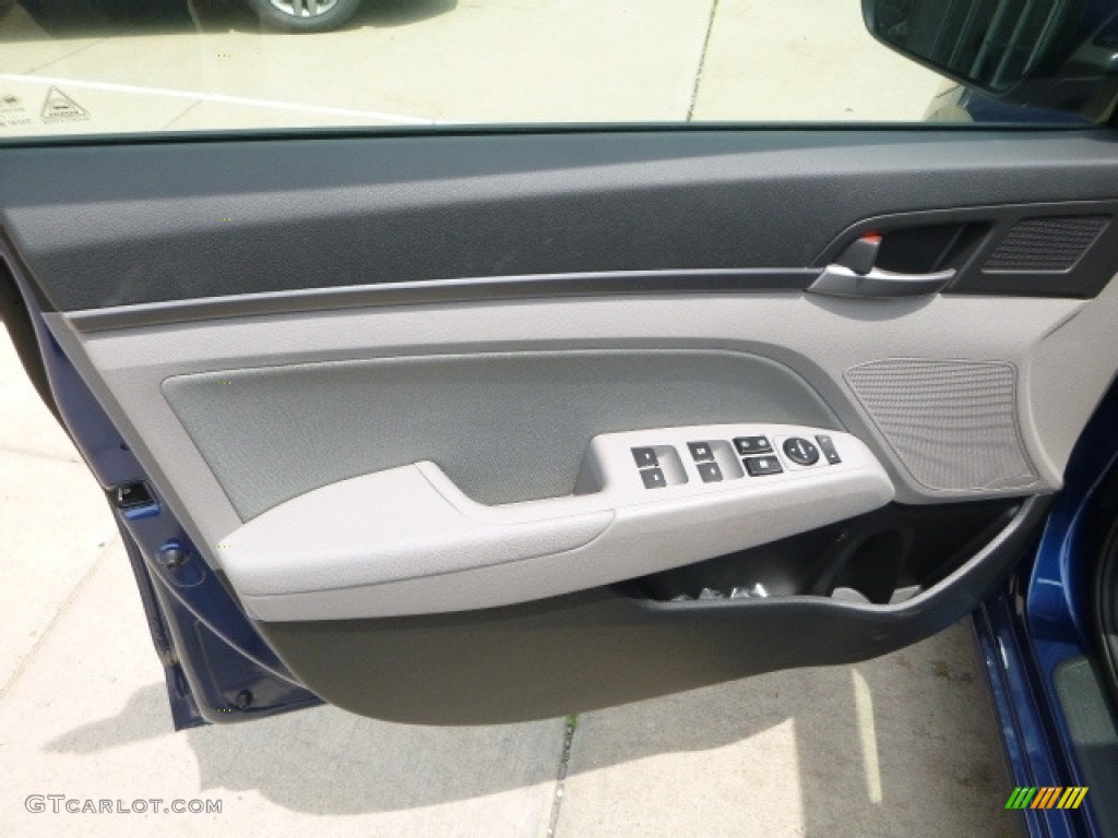 2017 Elantra SE - Lakeside Blue / Gray photo #10