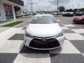 2015 Super White Toyota Camry SE  photo #2