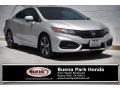 Alabaster Silver Metallic 2014 Honda Civic EX Coupe